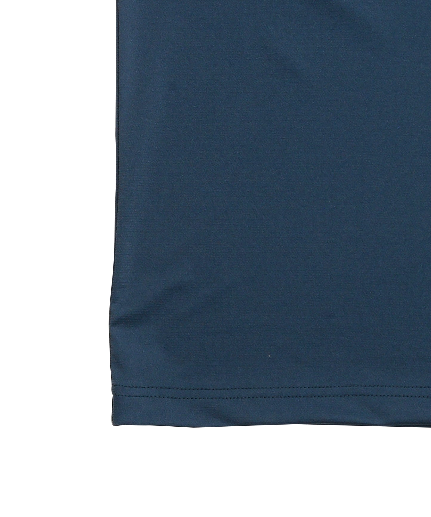 Stretch Mesh Mock Neck Short Sleeve T-shirt