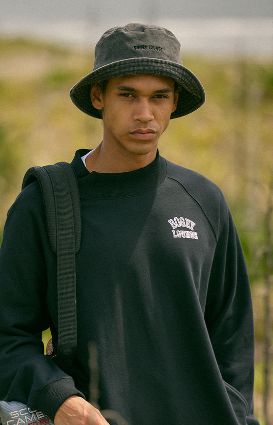 ピグメント加工バケットハット