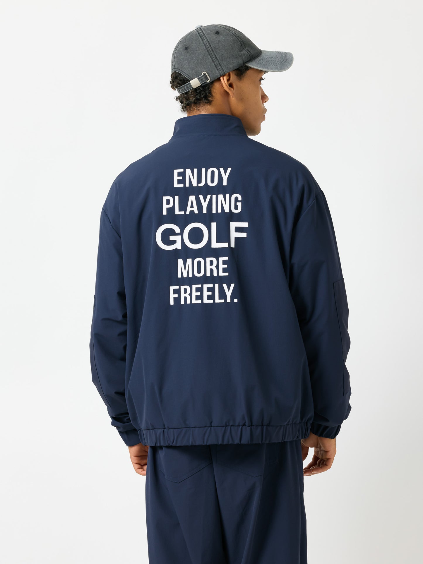 ナイロンワッシャーブルゾン