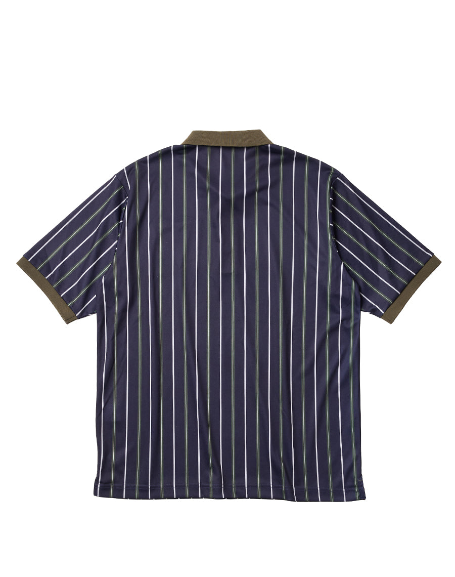 マルチストライプポロシャツ
