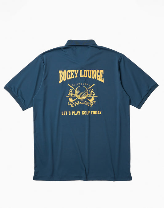 Nylon pique polo shirt