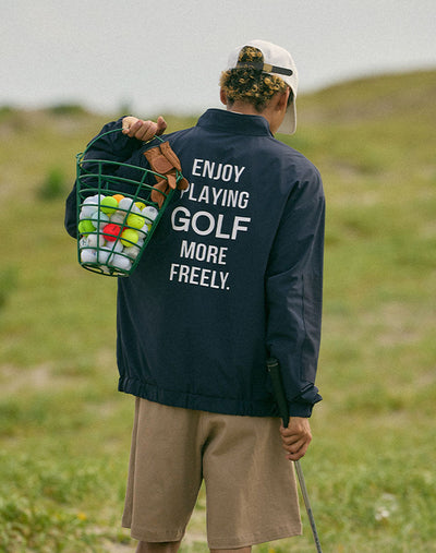 軽やかに羽織れて、後ろ姿で魅せる（NAVY / BLACK)