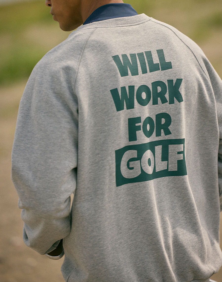 1枚で“きまる”主役級スウェットトレーナー