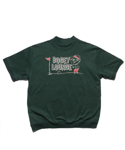 モックネック半袖Tシャツ