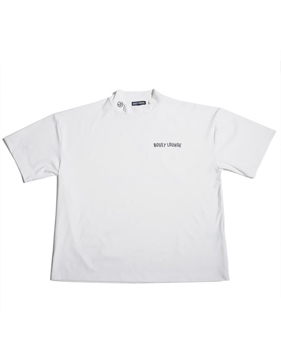 Mock Neck Short Sleeve T-shirt