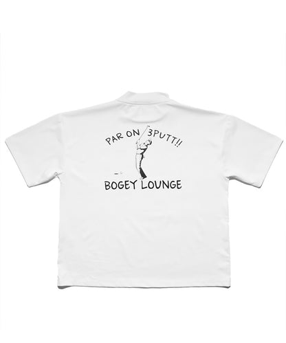 モックネック半袖Tシャツ