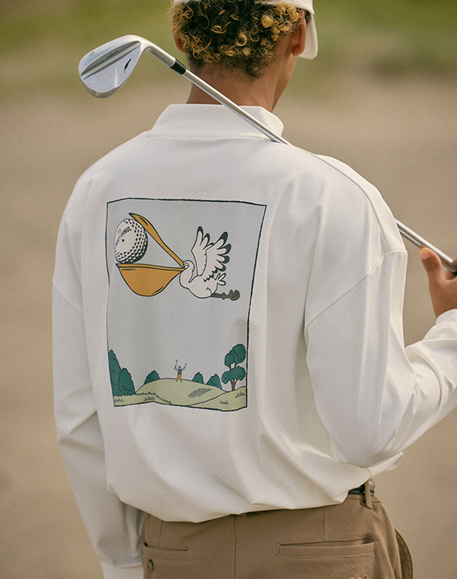 BOGEYLOUNGE モックネック長袖トップスのヒーローイメージ