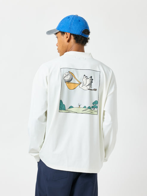 モックネック 背面