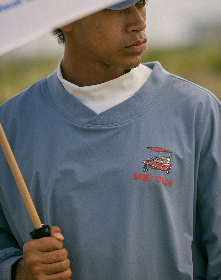 スニードプルオーバー NAVY 正面