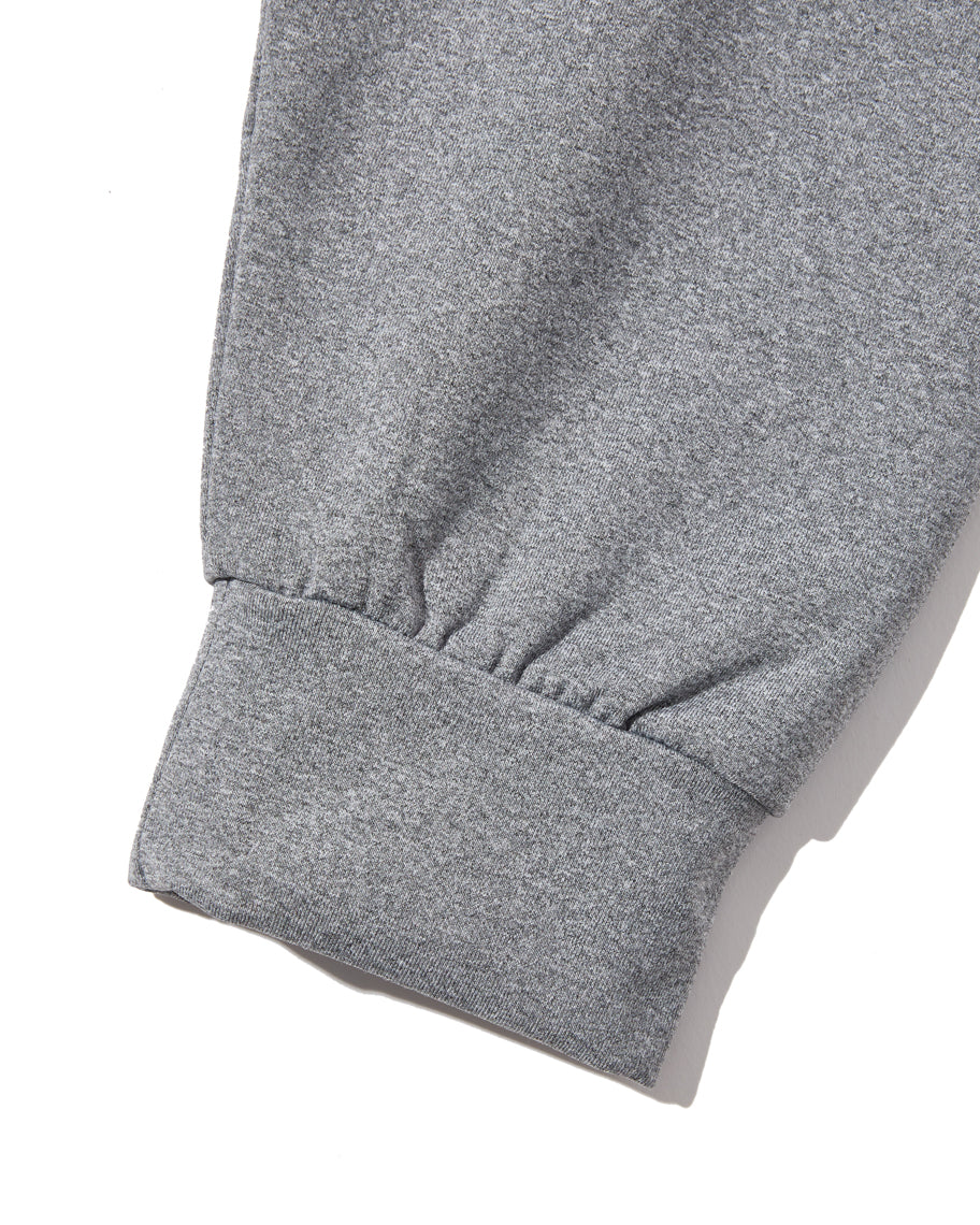 モックネック長袖トップス