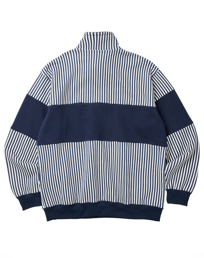 裏毛ハーフZIPトレーナー