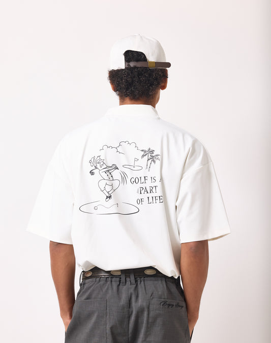 モックネックトップス(スイング)