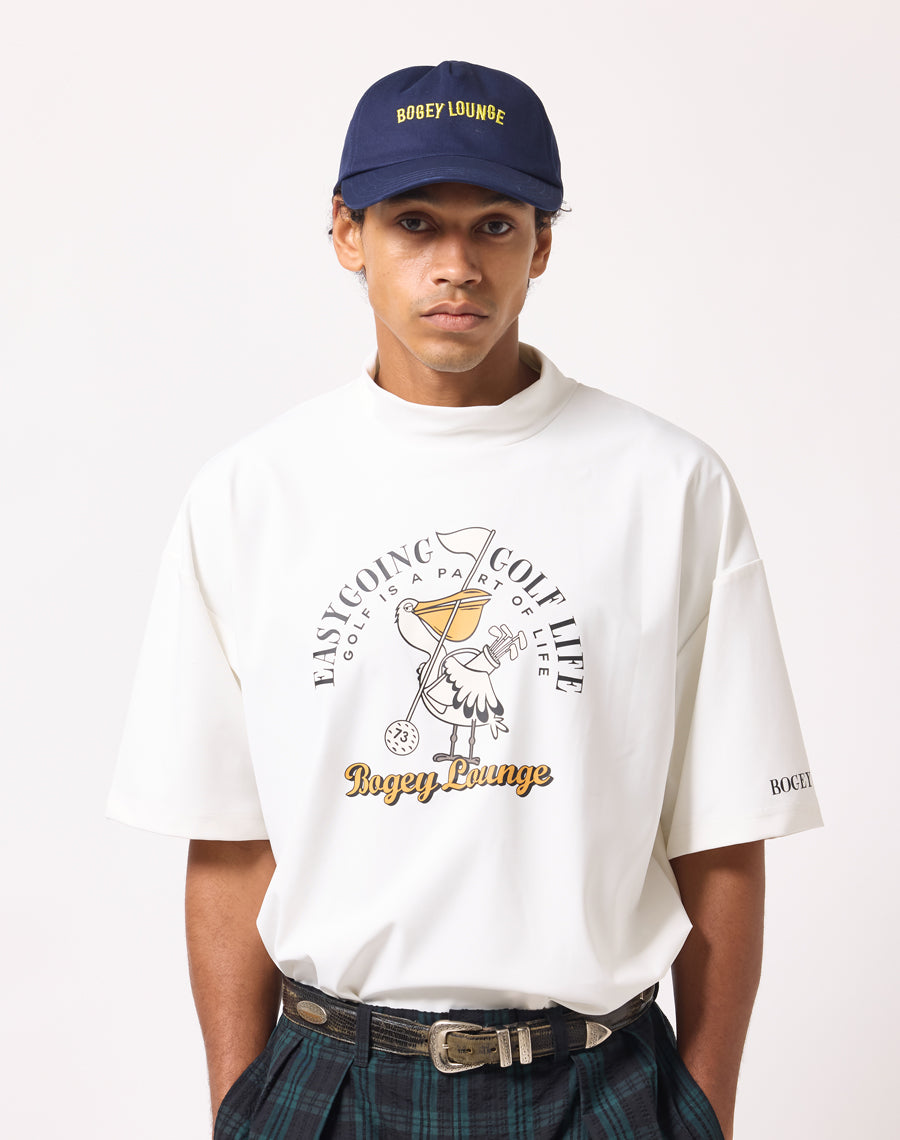 BOGEYLOUNGEモックネックトップス