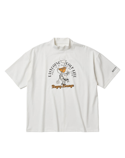 モックネックトップス