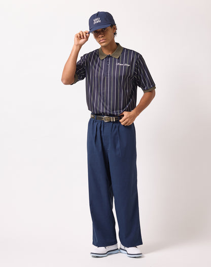 マルチストライプポロシャツ