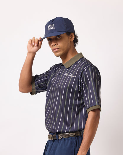 マルチストライプポロシャツ