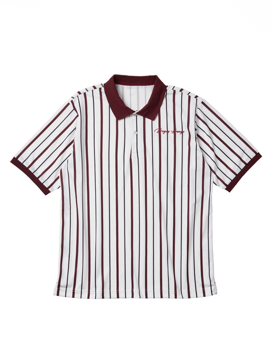 マルチストライプポロシャツ