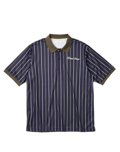 マルチストライプポロシャツ
