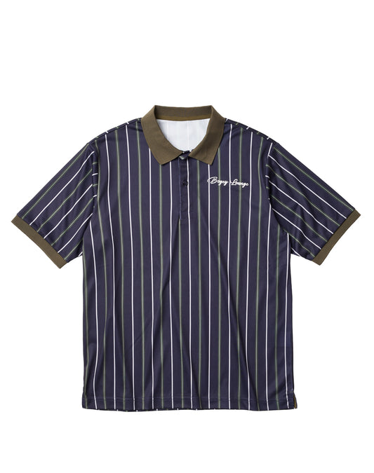マルチストライプポロシャツ
