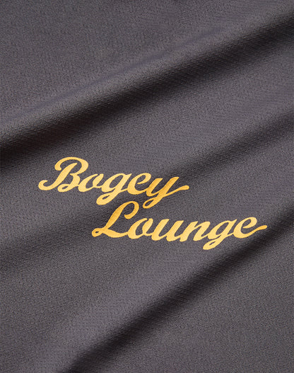 ナイロンメッシュモックネック半袖Tシャツ
