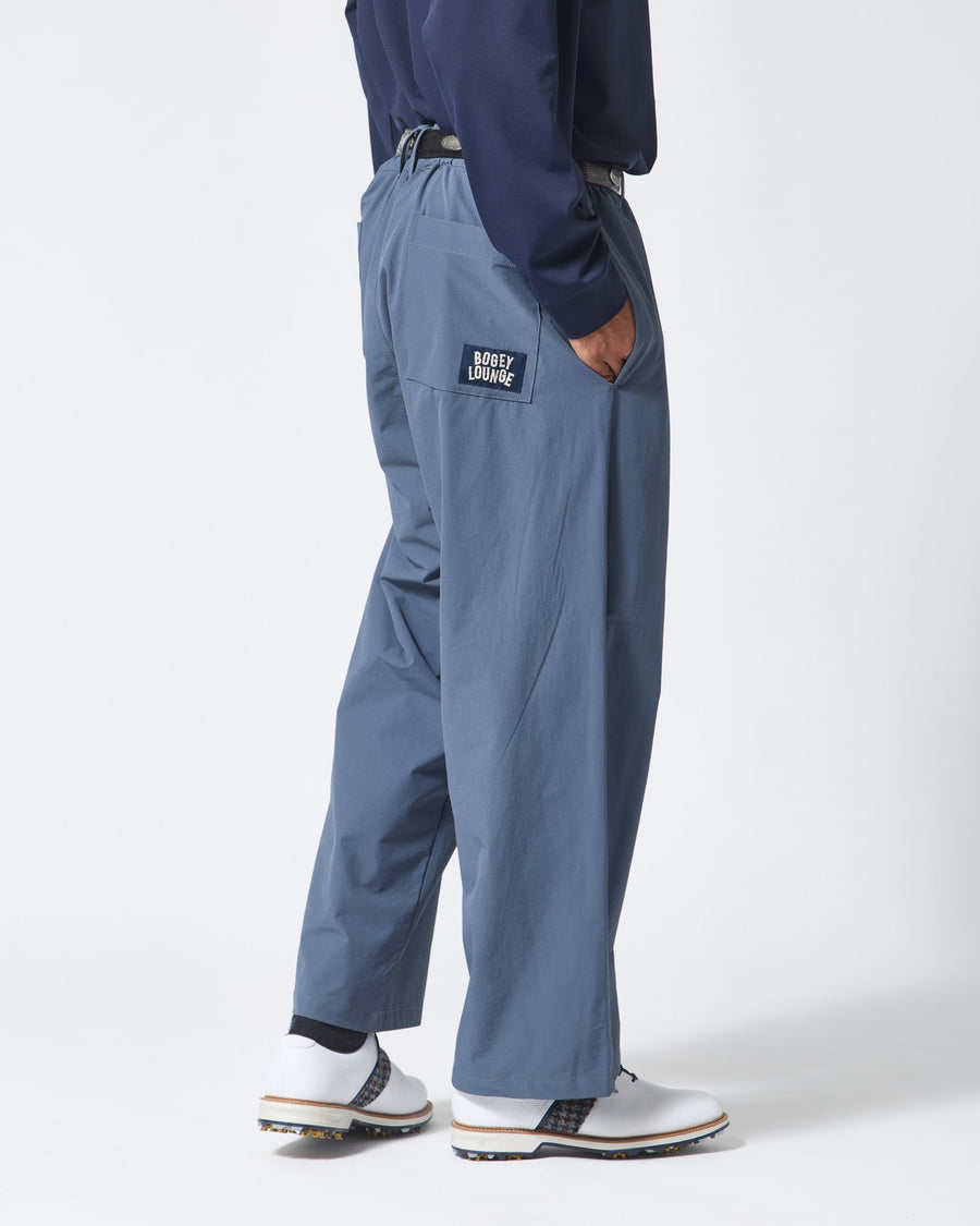 裏付きタックパンツ